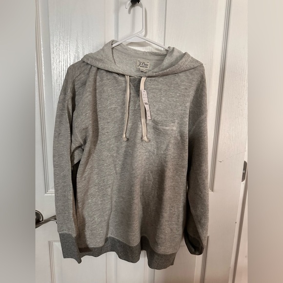 J. Crew Gray Women's Hoodie - Picture 1 of 3